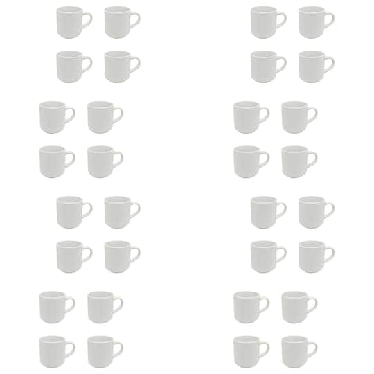 8 Packs: 4 ct. (32 total) 10 oz White Stackable Ceramic Sublimation Mugs by Make Market® | 10 fl oz | Michaels® 8 Packs: 4 ct. (32 total) 10 oz White Stackable Ceramic Sublimation Mugs by Make Market® | 10 fl oz | Michaels®